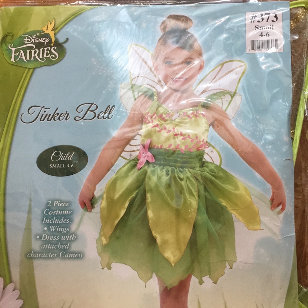 Tinker bell toddler costume